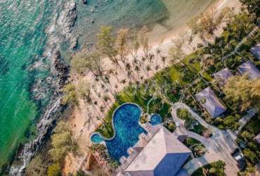 Ocean Bay Phú Quốc Resort 5 sao, không gian xanh ngập tràn bên bờ biển