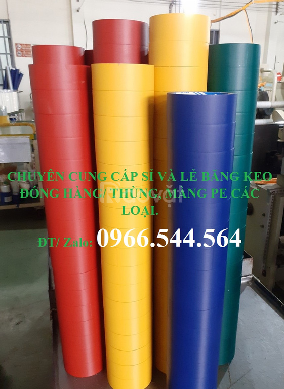 Băng keo dán nền PVC đa dạng quy cách và màu sắc